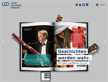 Tablet Screenshot of druckereibelzing.de